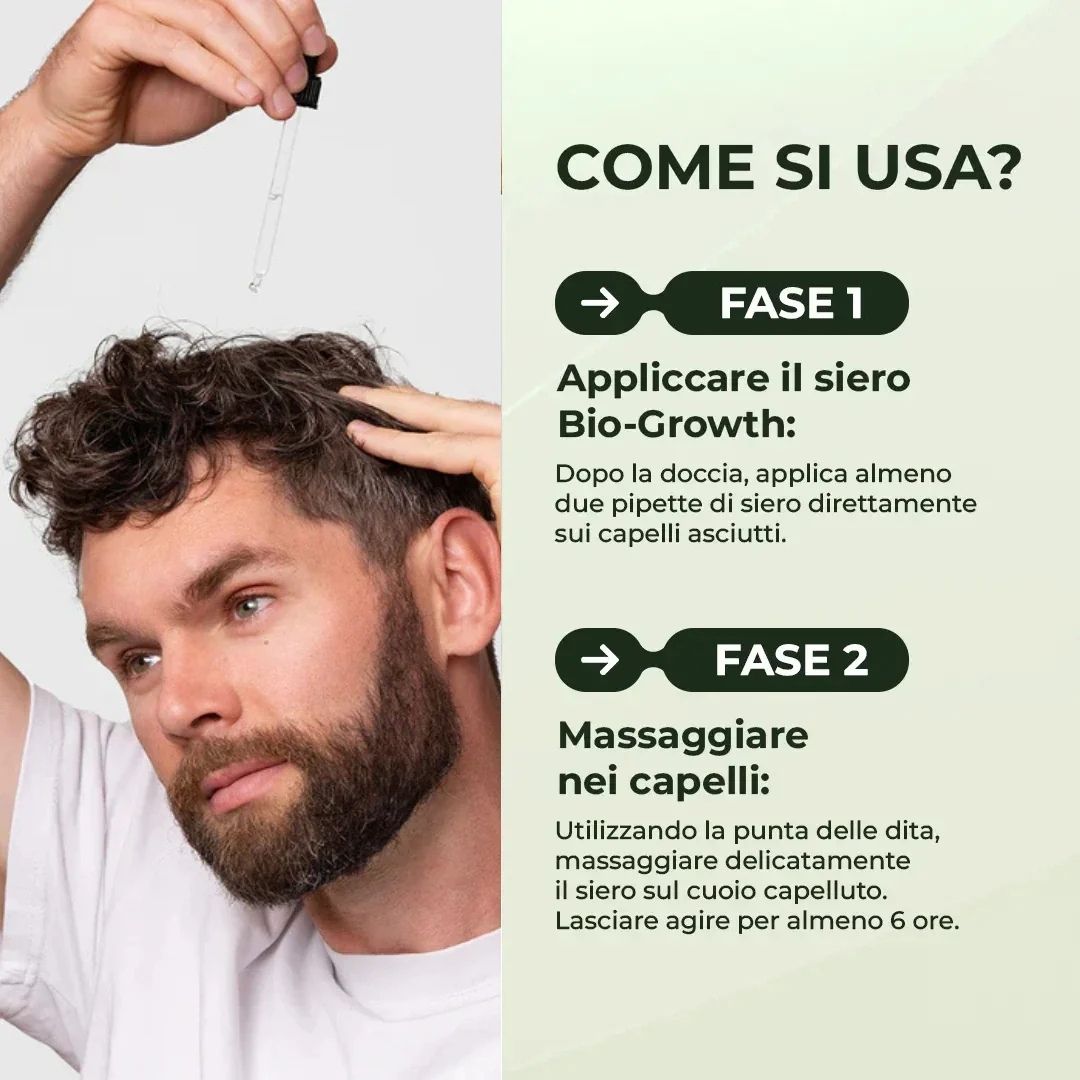 Siero Attivatore per la Ricrescita dei Capelli